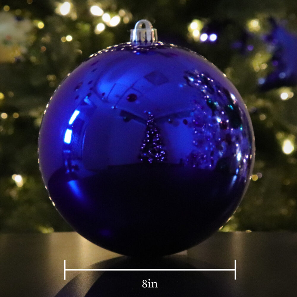 Orb, Cobalt Blue, 8in - Image 2