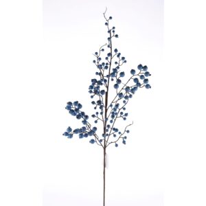 Berry Spray, Blue, 36in