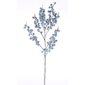Berry Spray, Powdered Blue, 28in