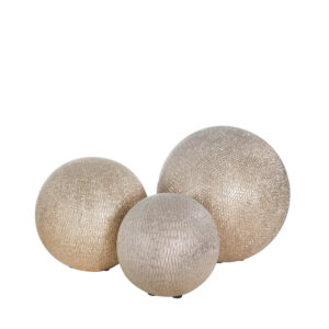Orbs Champagne - Set of 3