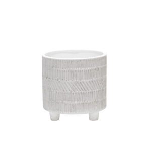 Tribal Footed Planter, 6in