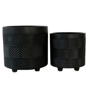 Textured Planters, 6in