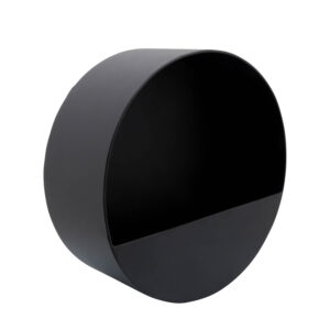 Wall Planter, Black, 9in