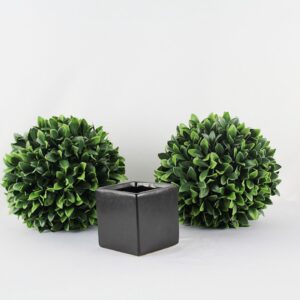 Planter Cube, Black Matte, Small