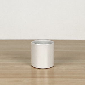 Cylinder Planter, White, Small