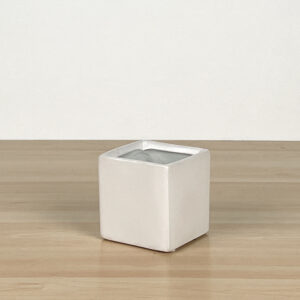 Planter Cube, White, 3in