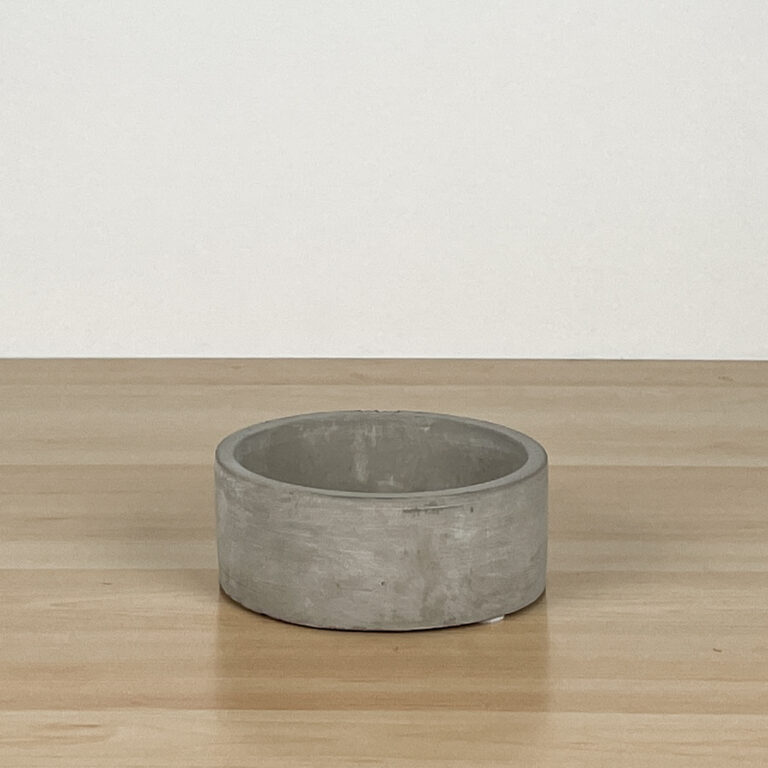 Abby Planter, Grey, 5in