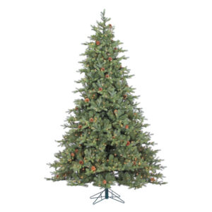 Grandview Pine Christmas Tree (w/Pine Cones), 15ft x 111in