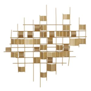 Metal Grid Wall Decor