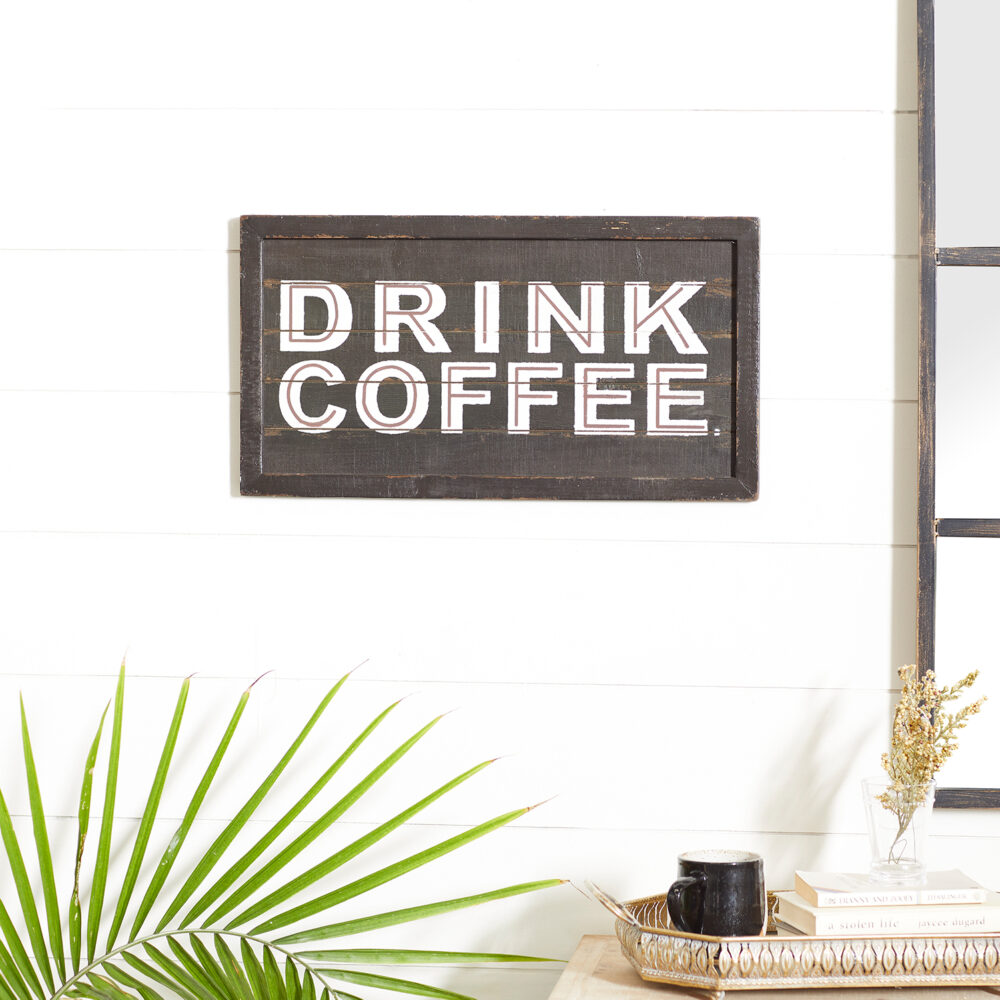 Coffee Sign, 22inx12in - Image 4