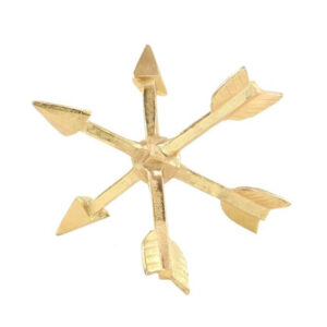 Arrow Orb, Gold, 12in
