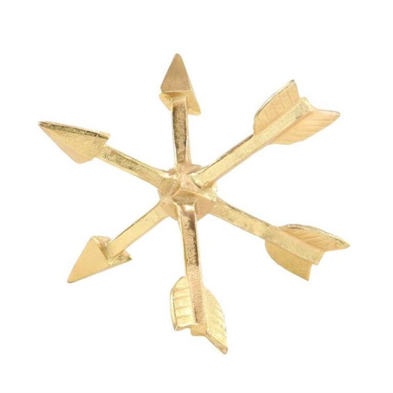 Arrow Orb, Gold, 12in
