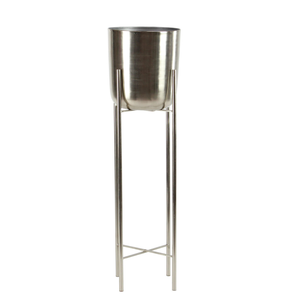 Metal Floor Planter, 39in