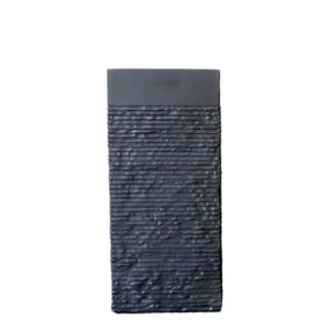 Ridgeline Fiberclay Planter, Black, 23in (Medium)