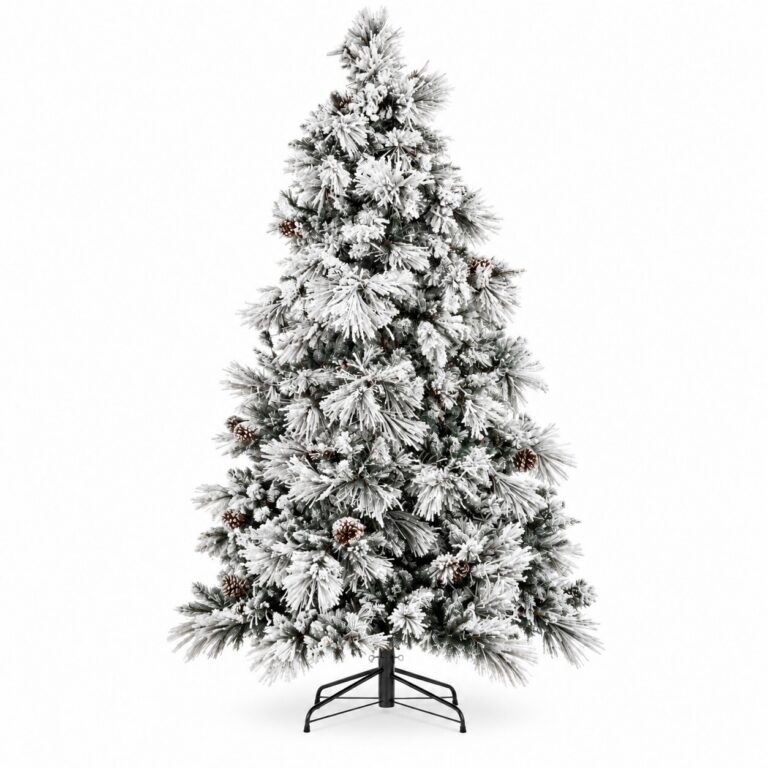 Flocked Layer Long Needle Christmas Tree
