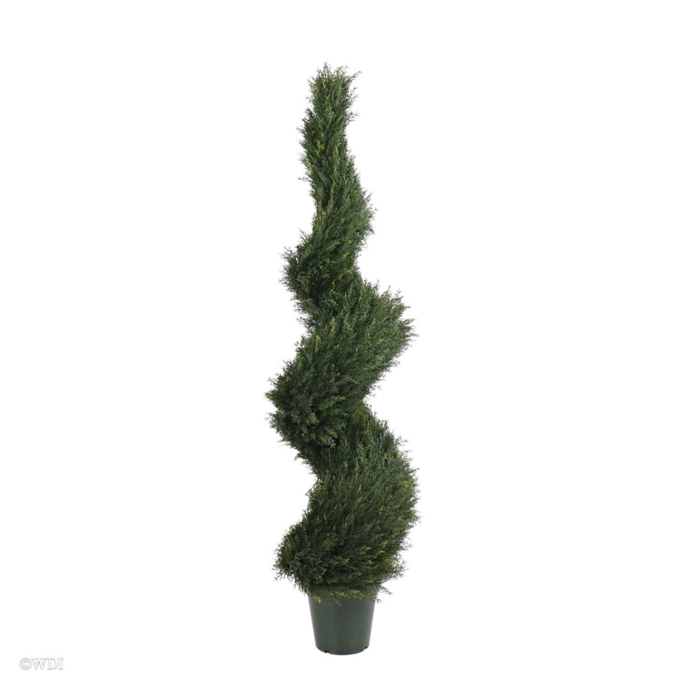 Milano Spiral Cedar, Green, 5ft (UV)