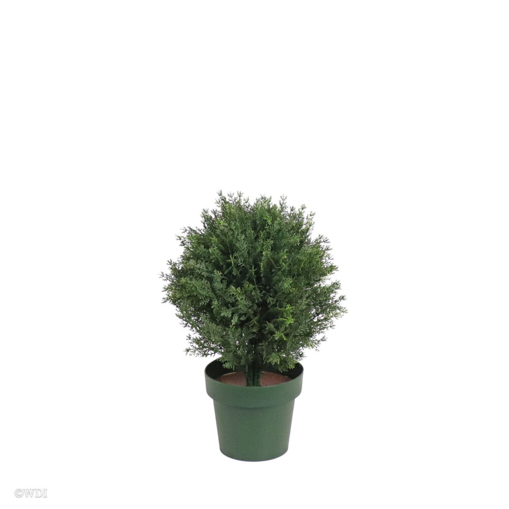 Mini Cedar Topiary, Green, 36in (UV) - Image 4