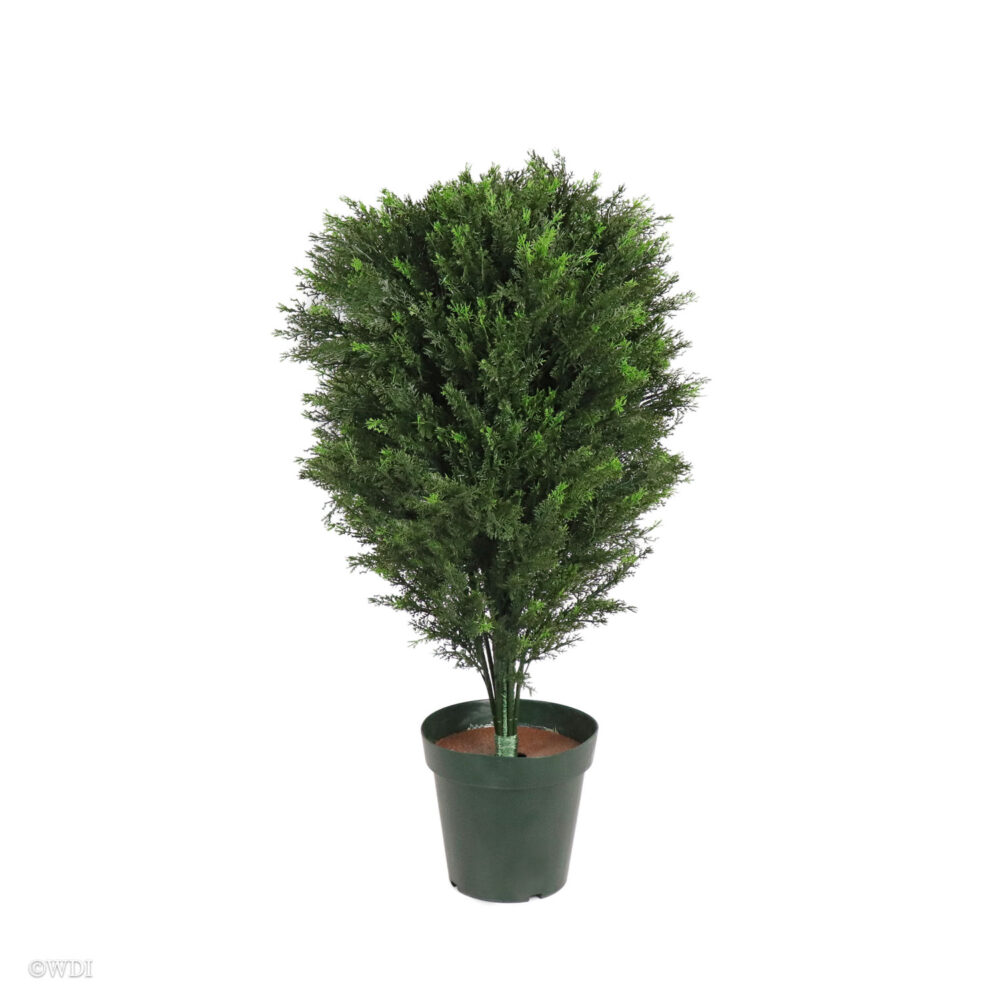 Mini Cedar Topiary, Green, 36in (UV)