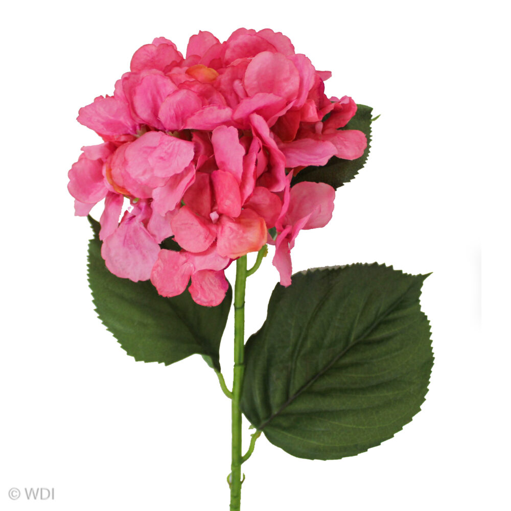 Hydrangea Stem, Pink, 24in