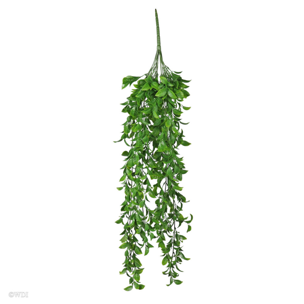 Tea Leaf Hanging Vine, Green, 28in - Image 2