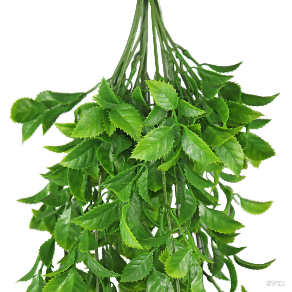 Tea Leaf Hanging Vine, Green, 28in - Image 3