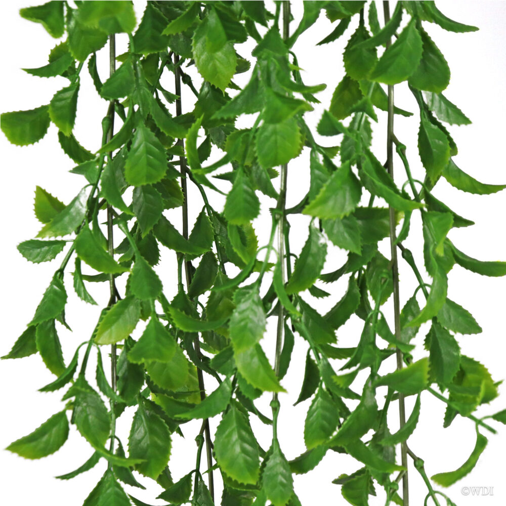 Tea Leaf Hanging Vine, Green, 28in