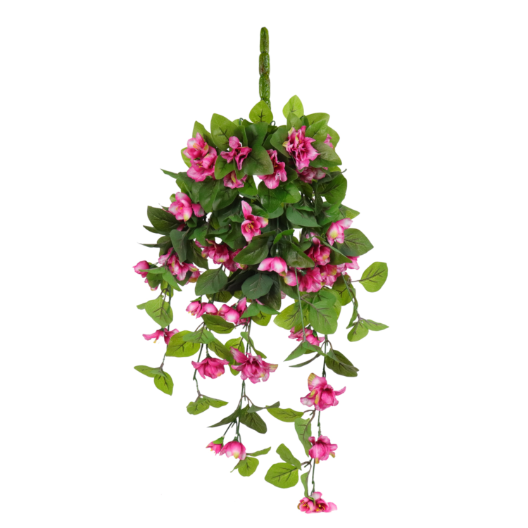 Azalea Hanging Vine, Fuchsia, 24in (UV)