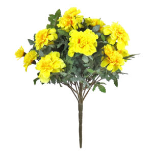 Marigold Bush, Yellow, 9in (UV)