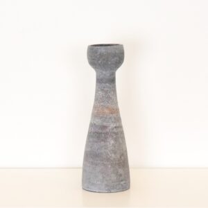 Palma Vase, Gris Cenizo, Large
