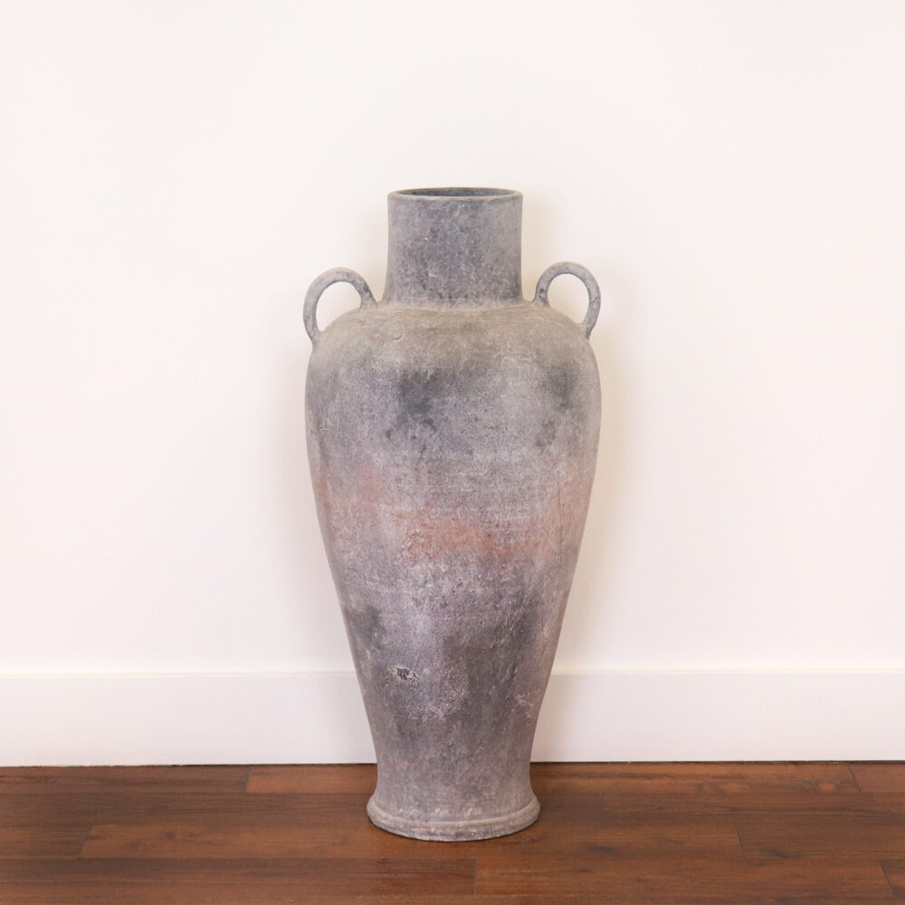 Sonora Vase, Gris Cenizo, Large