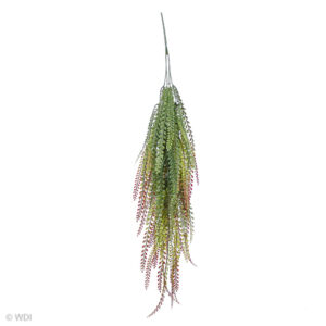 Mini Fern Hanging Vine, Green/Red, 32in