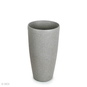 Uptown Plastic Planter, Beige, 17in (Small)