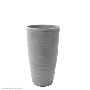 Uptown Plastic Planter, Stone, 23in (Medium)