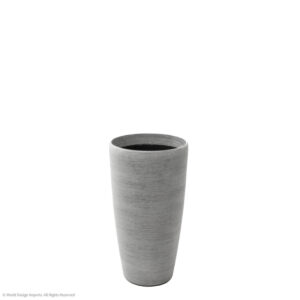 Uptown Plastic Planter, Stone, 17in (Small)