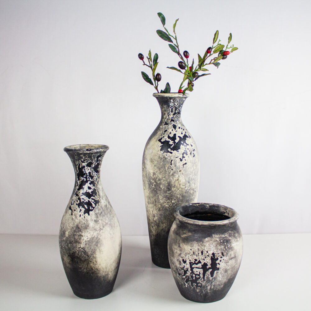 Lima Vases, Black Pearl, Medium - Image 5