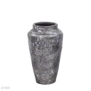 Gala Vases, Black Textured, Medium