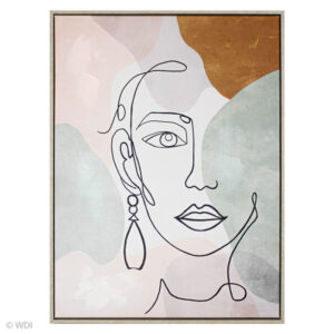 Self Reflection Wall Art (24inx32in)