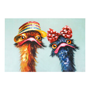 Bob & Linda Wall Art (35inx24in)