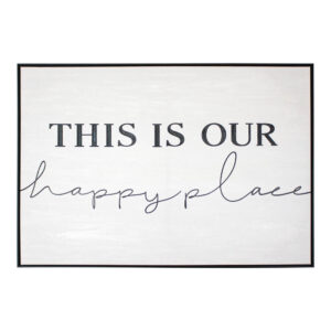 Happy Place Wall Art (32inx48in)