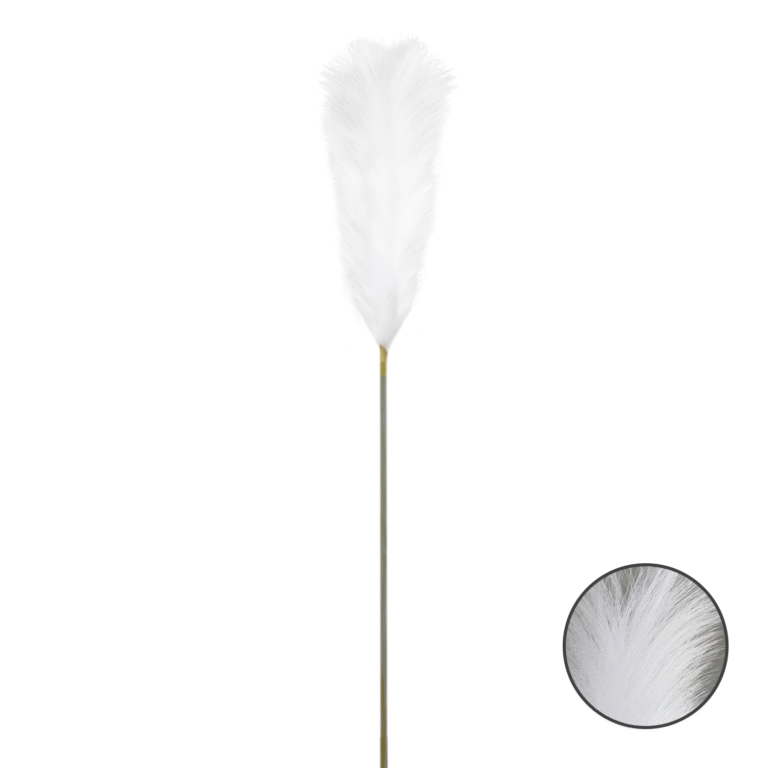 Pampas Stem, White, 41.5in