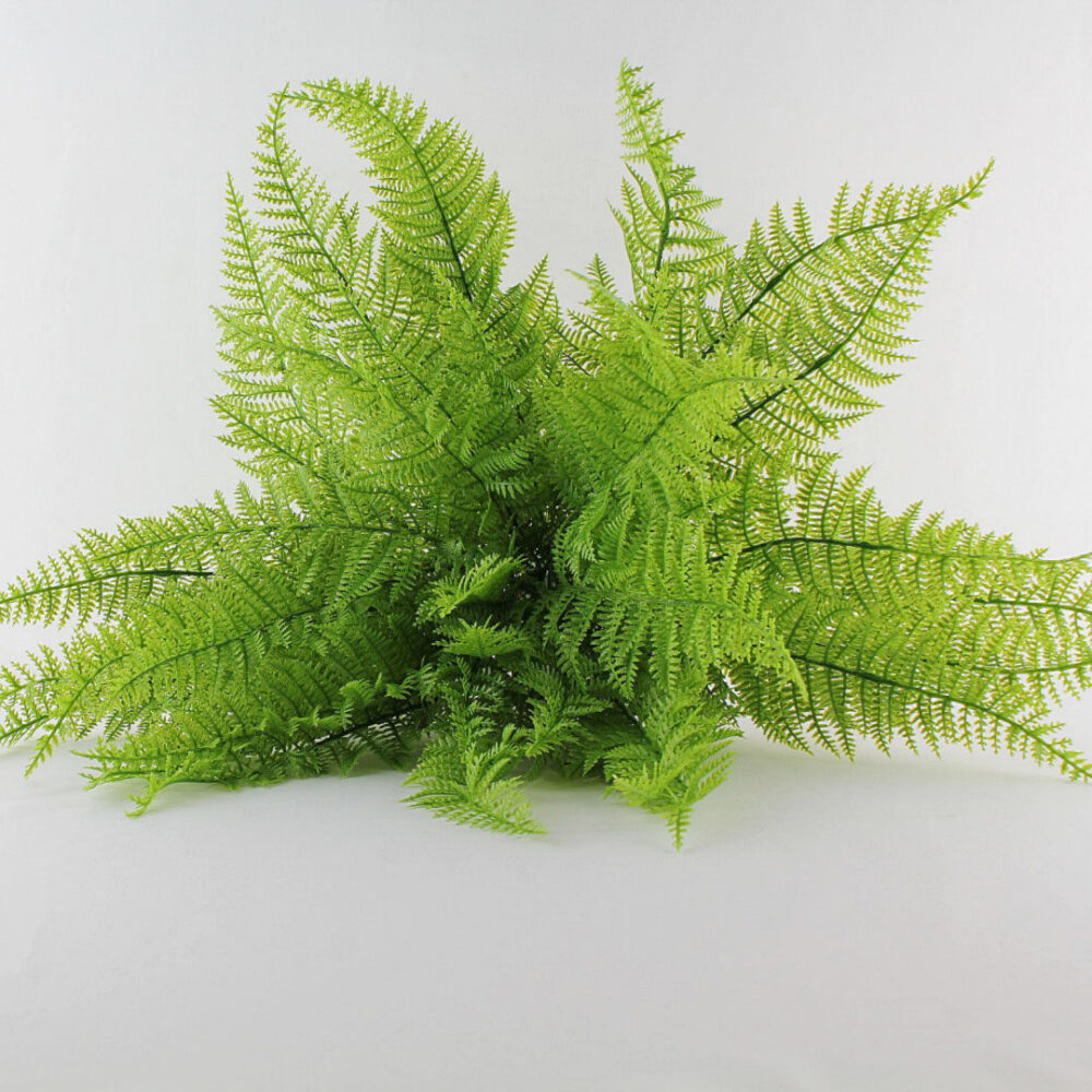 Ruffle Fern Pick, Light Green, 19in - Image 3