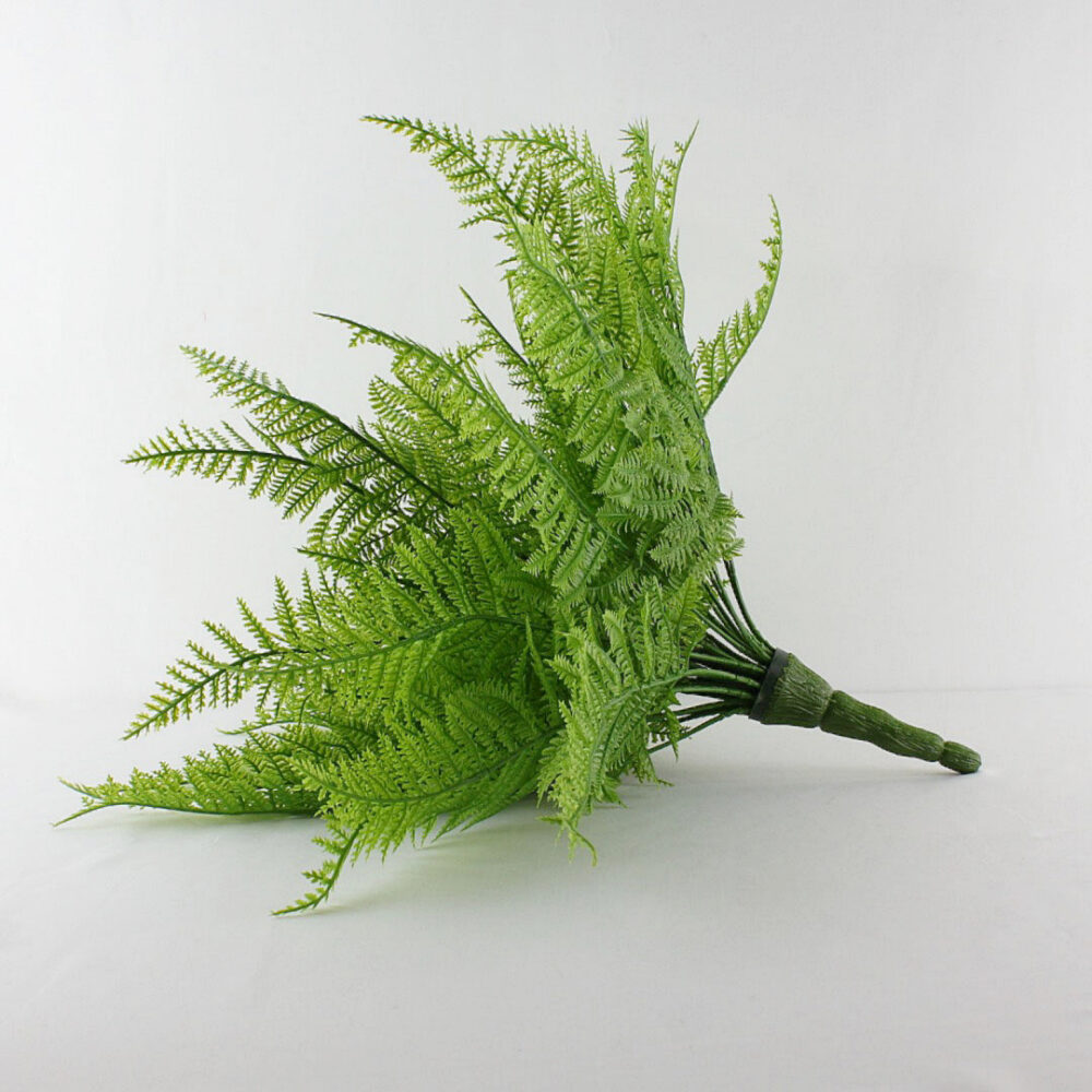 Ruffle Fern Pick, Light Green, 19in