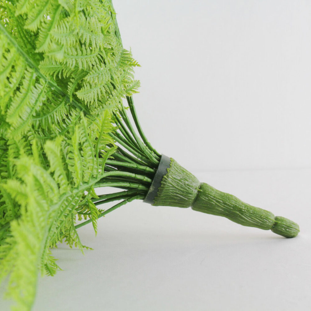 Ruffle Fern Pick, Light Green, 19in - Image 4