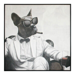Sir Winston II Wall Art (32inx32in)