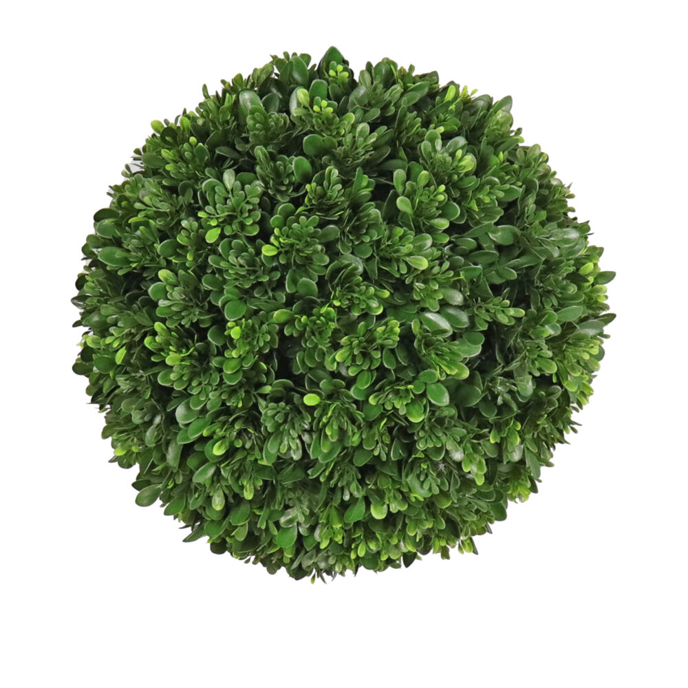 Tea Leaf Orb, Two-Tone Green, 16in (UV)