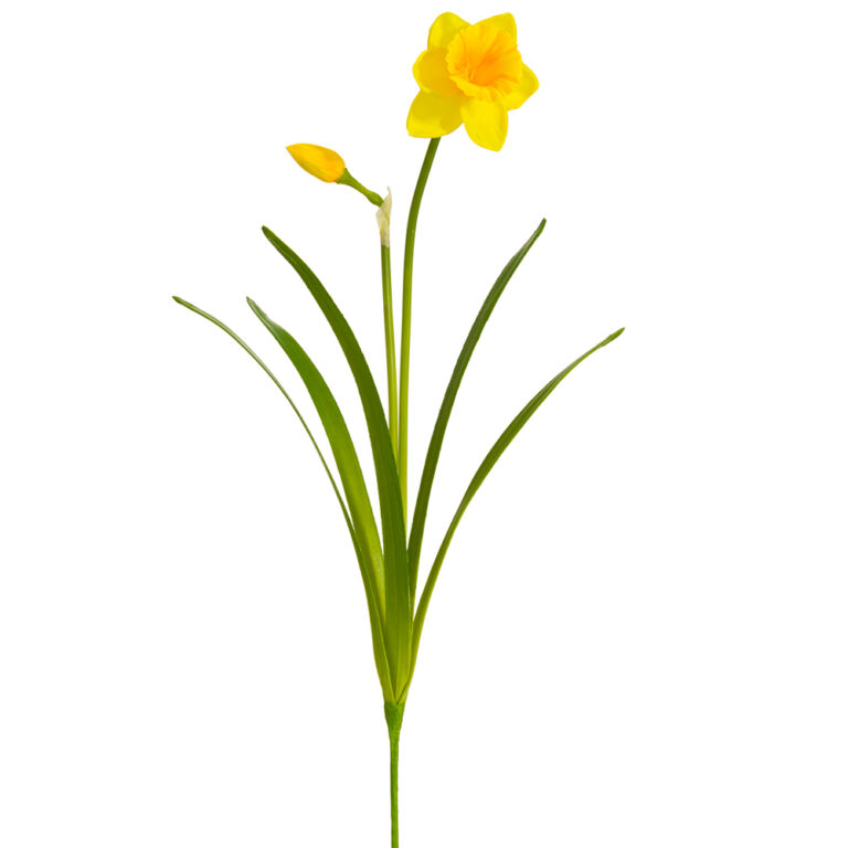 Daffodil Spray, Yellow, 19in