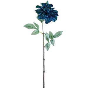 Dahlia Spray, Peacock, 23in