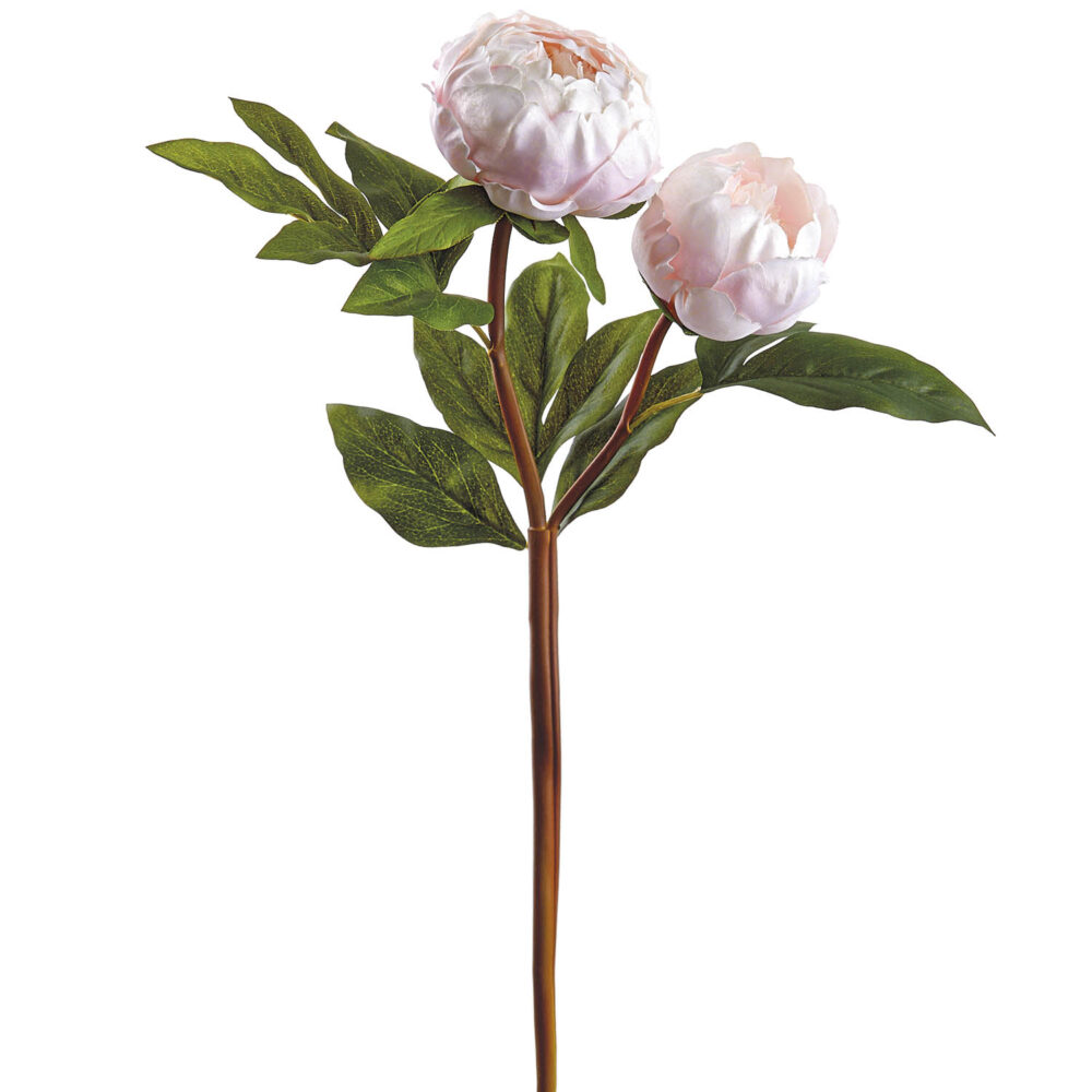 Peony Spray, Pink, 22in