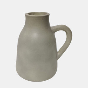 Sage Green Terracotta Vase, 8in
