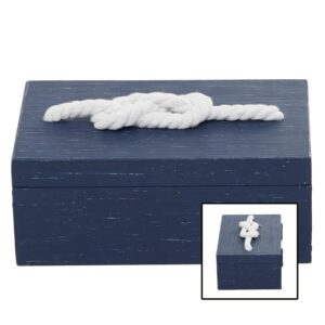 Nautical Storage Box, Blue